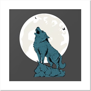 Night Wolf Posters and Art